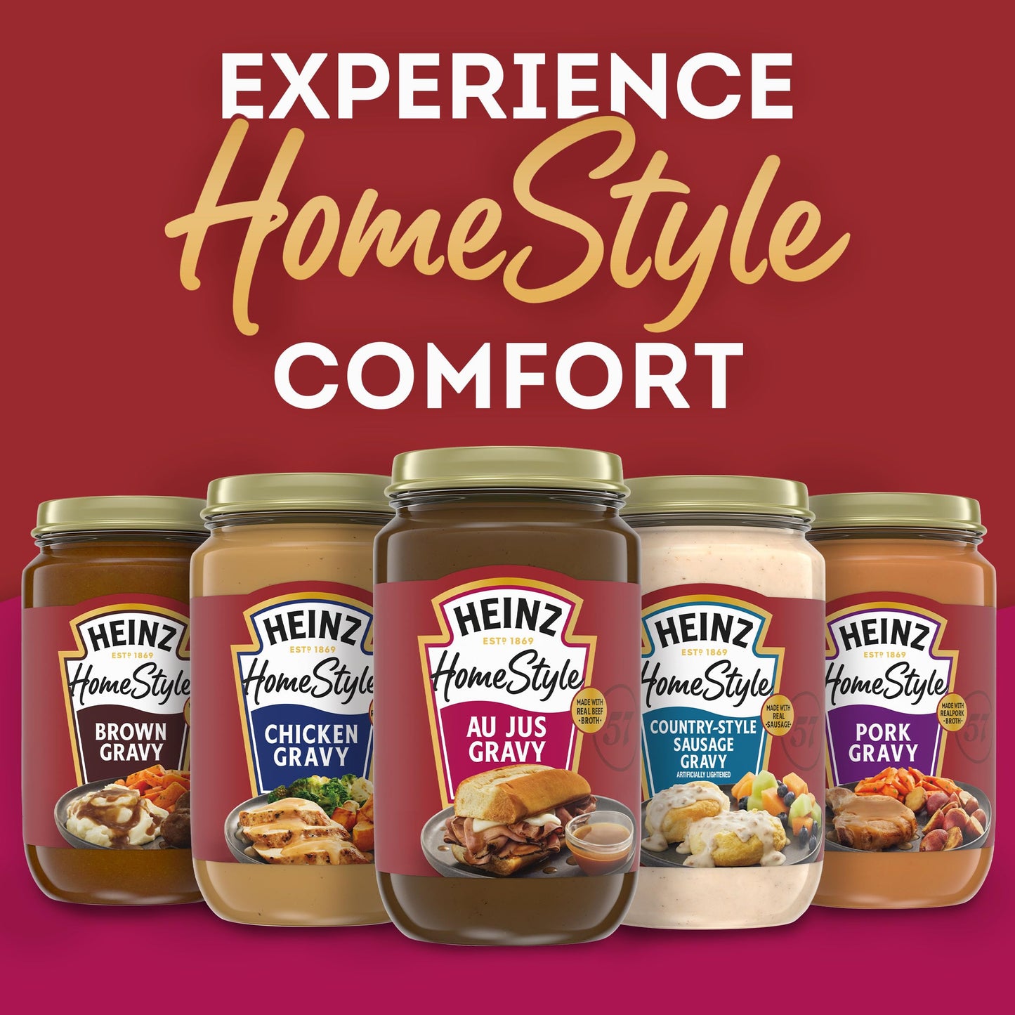 Heinz Homestyle Bistro Au Jus Gravy (12 oz Jar)