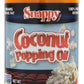 SNAPPY Coconut Popping Oil & Buttery Theater Popcorn Salt Set, 15 oz + 19 oz, 2 Piece Set