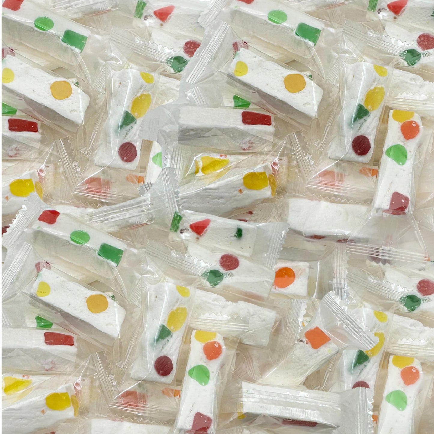Jujube Nougat Candy With Fruit Jelly Pieces, Individually Wrapped, 11-Ounce Pack (About 30 Pieces)