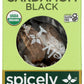 Spicely Organic Cardamom Pods Black Whole 0.20 Ounce Ecobox Certified Gluten Free
