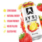 RYSE Fuel Energy Drink - Strawberry Squeeze - Sugar Free & Vegan - 200mg Caffeine - 16 Fl Oz Cans (12-Pack)