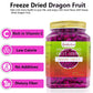 Amilutuo Freeze-Dried Dragon Fruit 6.52OZ - No Added Sugars, Ideal for Infusing Drinks & Baked Goods, Healthy Snack Option