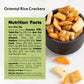 Nuts U.S. - Oriental Rice Crackers | No Artificial Colors | Non Gmo | Crunchy & Spicy | Natural | Packed In A Resealable Bag!!!