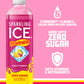 Sparkling Ice Starburst Fruit Punch, Zero Sugar Flavored Sparkling Water, With Vitamins And Antioxidants, Low Calorie Beverage,