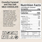 Milkboy Swiss Chocolates Alpine Milk Chocolate Bars with Caramel Sea Salt, Gluten-Free, 3 oz (Pack of 2)