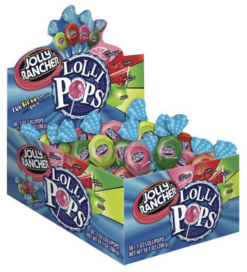 Jolly Rancher Lollipops, Assorted Halloween Candy, 100 Count Bulk Candy