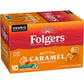 Folgers Buttery Caramel Artificially Flavored Coffee  Keurig K-Cup Pods  10 Count Box (Pack of 6)
