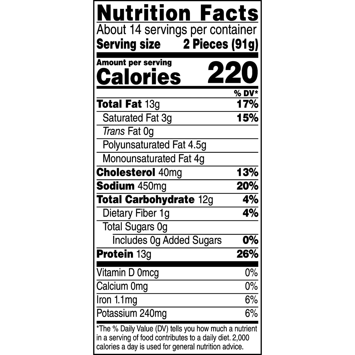 Tyson Frozen Mega Dino Nuggets Family Pack 2.81 Lb
