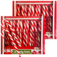 Holiday Candy Canes 2 Pack (24 Count) Traditional Red & White, StrawberryTaste for Festive Family Enjoyment - Kosher Bulk Treats