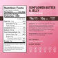Amrita Sunflower Butter & Jelly Protein Bars - Gluten-Free, 15g Plant-Based Protein, High Fiber, 12 Count