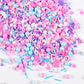 Edible Pink Sprinkle For Cake Decorating, Pink Blue Pearl Sprinkles, Jimmy Sprinkles, Perfect For Baking, Cake, Cupcakes, Macaro