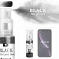 Vividye Edible Glitter Spray - 20g Luster Dust Powder for Baking & Decoration - Black