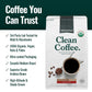 Natural Force - Organic Clean Coffee Classic  Mold & Mycotoxin Free  Lab Tested for Toxins & Purity  Low Acidity  Incredible Taste & Aroma  Ground Medium Roast  10 oz