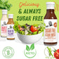 G Hughes Sugar Free Asian Miso Dressing - Asian Salad Dressings, Asian Dressings, Gluten Free Salad Dressings, Miso Salad Dressing - 12 Oz. (3-Pack)