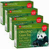Uncle Lees Organic Green Tea Bags 4-Pack, 106-Count Super Packs – Bright & Refreshing, Lightly Caffeinated Bulk Tea for Home, Office, Camping