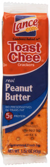Lance Toast Chee Peanut Butter Crackers, 60 Ounce