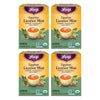 Yogi Tea Egyptian Licorice Mint Tea - Caffeine Free Herbal Tea - 64 Organic Bags - 16 Count (Pack of 4)