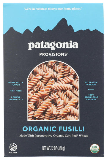 Patagonia Provisions Pasta Roc Fusilli 12 OZ