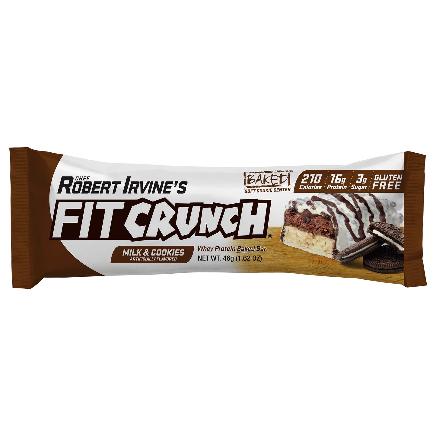 Fitcrunch Snack Size Protein Bars Designed By Robert Irvine Worldas Only 6-Layer Baked Bar Just 3G Of Sugar & Soft Cake Core (9