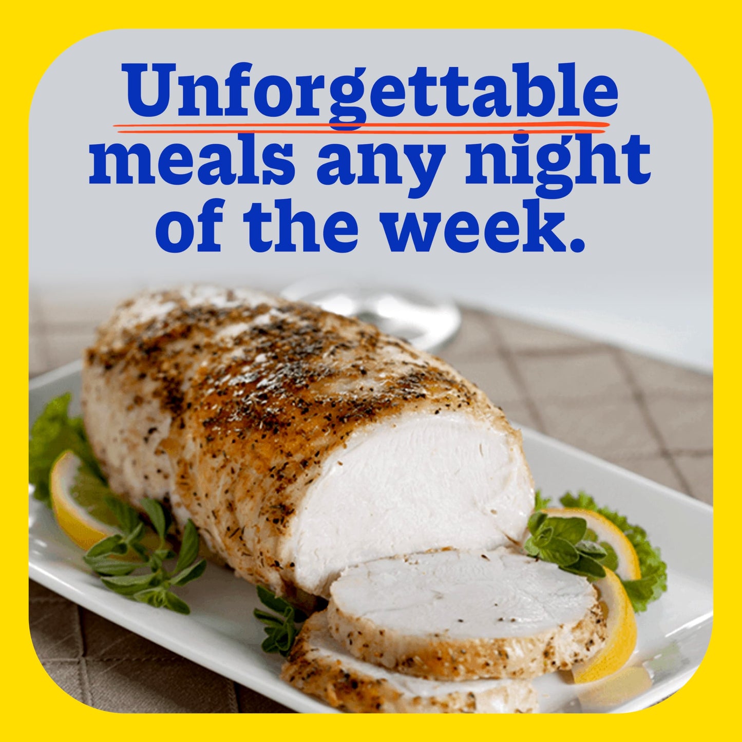 Butterball, Frozen Boneless Turkey Breast Roast with Gravy Packet, 3lbs.