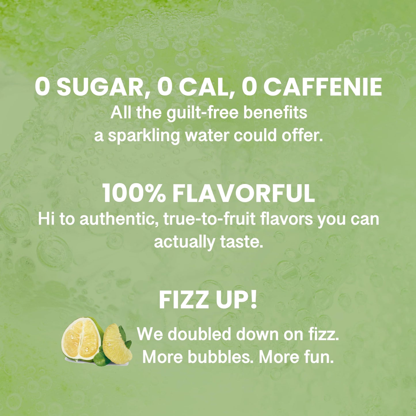 CHI FOREST Pomelo Sparkling Water Beverage  Zero Sugar Drinks  Zero Artificial Flavor  11.16 fl oz Cans (Pack of 24)