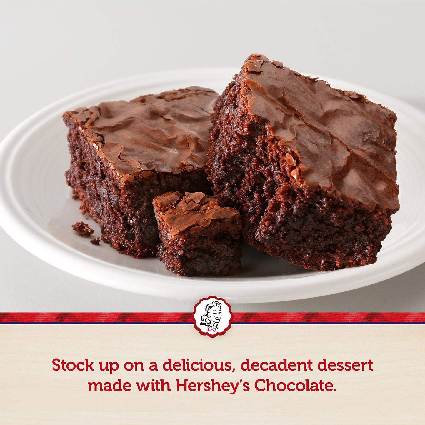 Betty Crockers Hersheys Triple Chocolate Brownie Mix (20 oz. ea., 4 pk.)