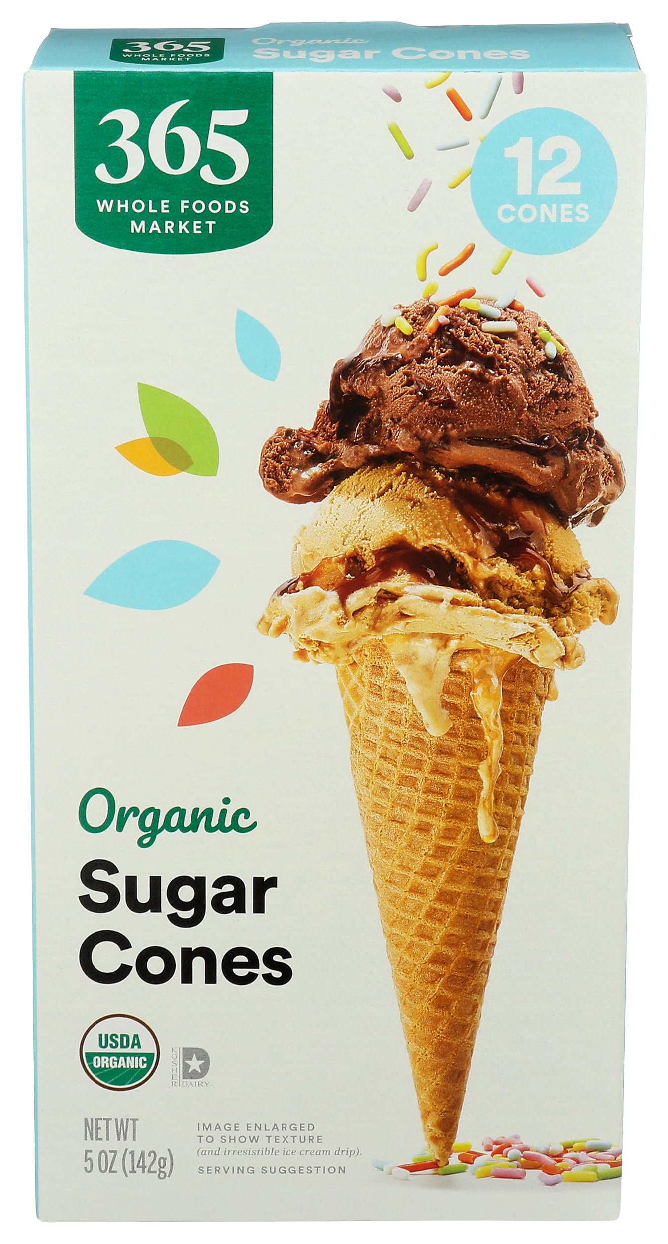 365 by Whole Foods Market  Organic Sugar Cone  5 Ounce