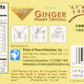 Prince Of Peace Ginger Honey Instant Crystal Tea - 10 Bags Per Pack - 6 Packs Per Case.