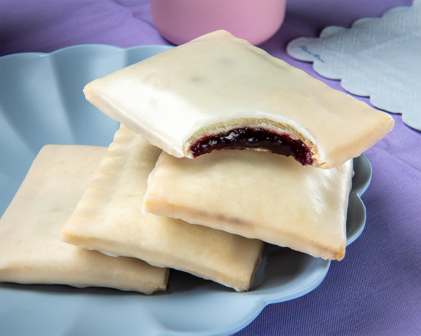 Katz Gluten Free Blueberry Mini Pies | Dairy Free, Nut Free, Soy Free, Gluten Free | Kosher (1 Pack Of 4 Mini Pies, 5.5 Ounce)