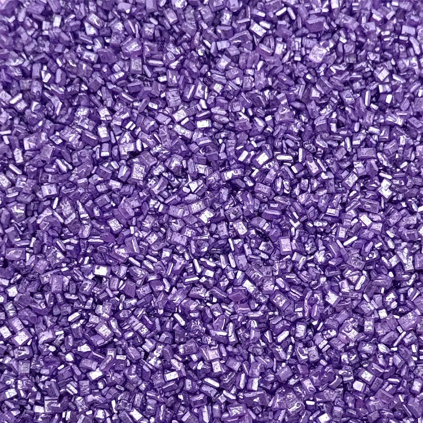 Fancy Sprinkles Amethyst Purple Fancy Sugar Pearlescent, Sparkly Sugar Crystals (8 Oz)