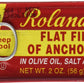 Roland Anchovies, Flat In Olive Oil, 2 oz