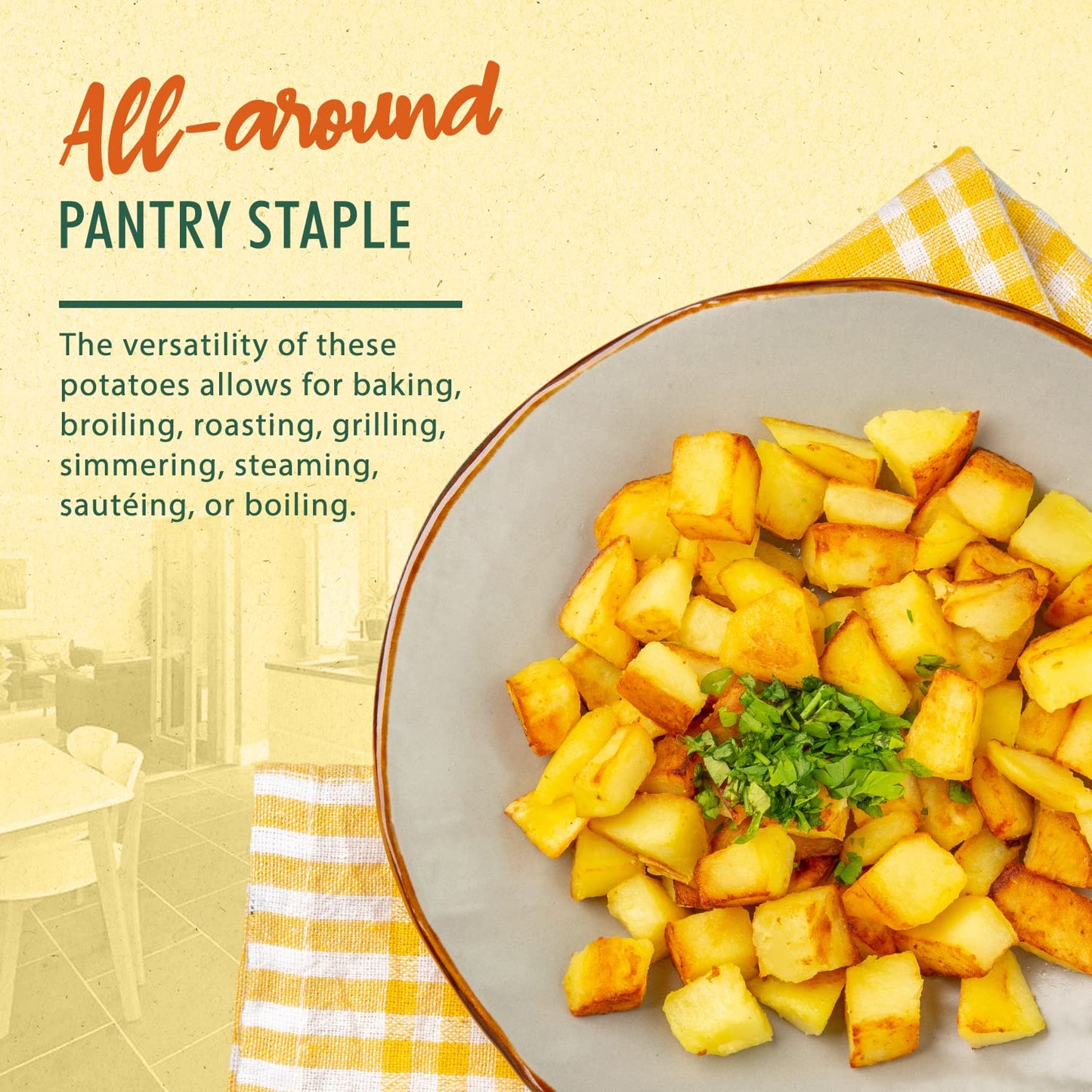 Melissa'S Baby Dutch Yellow Potatoes, Fresh Baby Potatoes, Year-Round Baby Dutch Yellow Potatoes In A Bag, 3Lbs (2X 1.5Lb Bags)