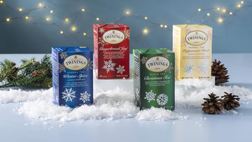 Twinings Holiday Variety Tea Bag Pack, Christmas Tea, Winter Spice, Gingerbread Joy, Peppermint Cheer, 20 Count (Pack Of 4), Enjoy Hot Or Iced