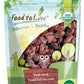 Food to Live Organic California Medjool Dates, 1 Pound - Soft & Juicy Nature's Candy. Non-GMO Whole Dry Fancy Dates with Pits. P