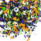 Manvscakes Halloween Sprinkles - Edible Themed Sprinkles for Cake and Cookie Decorating - 8oz - Yellow, Orange, Purple