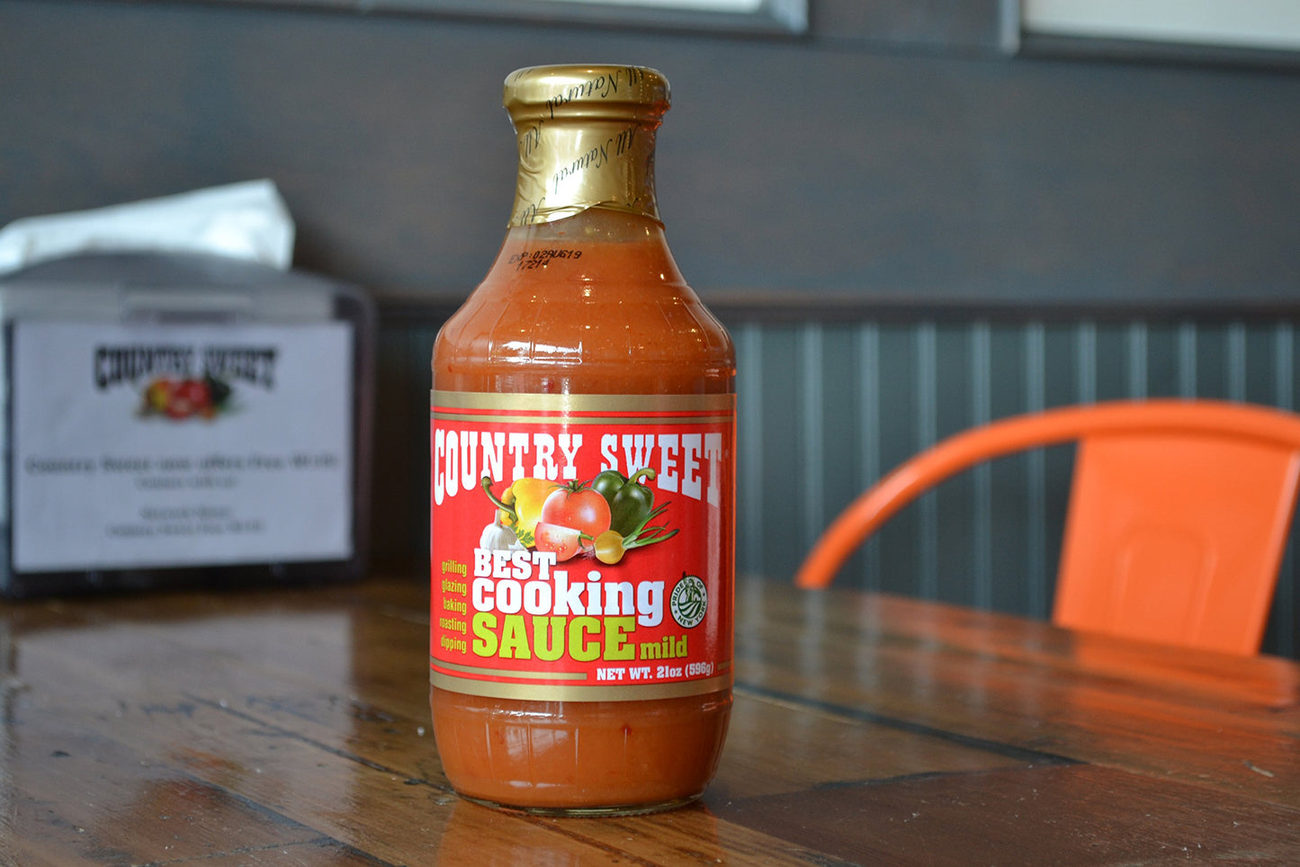 Country Sweet Sauce - Premium Cooking And Finishing Sauce (Mild, 21 Ounces)