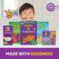 Annies Super! Mac, Protein Macaroni And Cheese Dinner, Shells & White Cheddar, 6 oz. (Pack of 12)