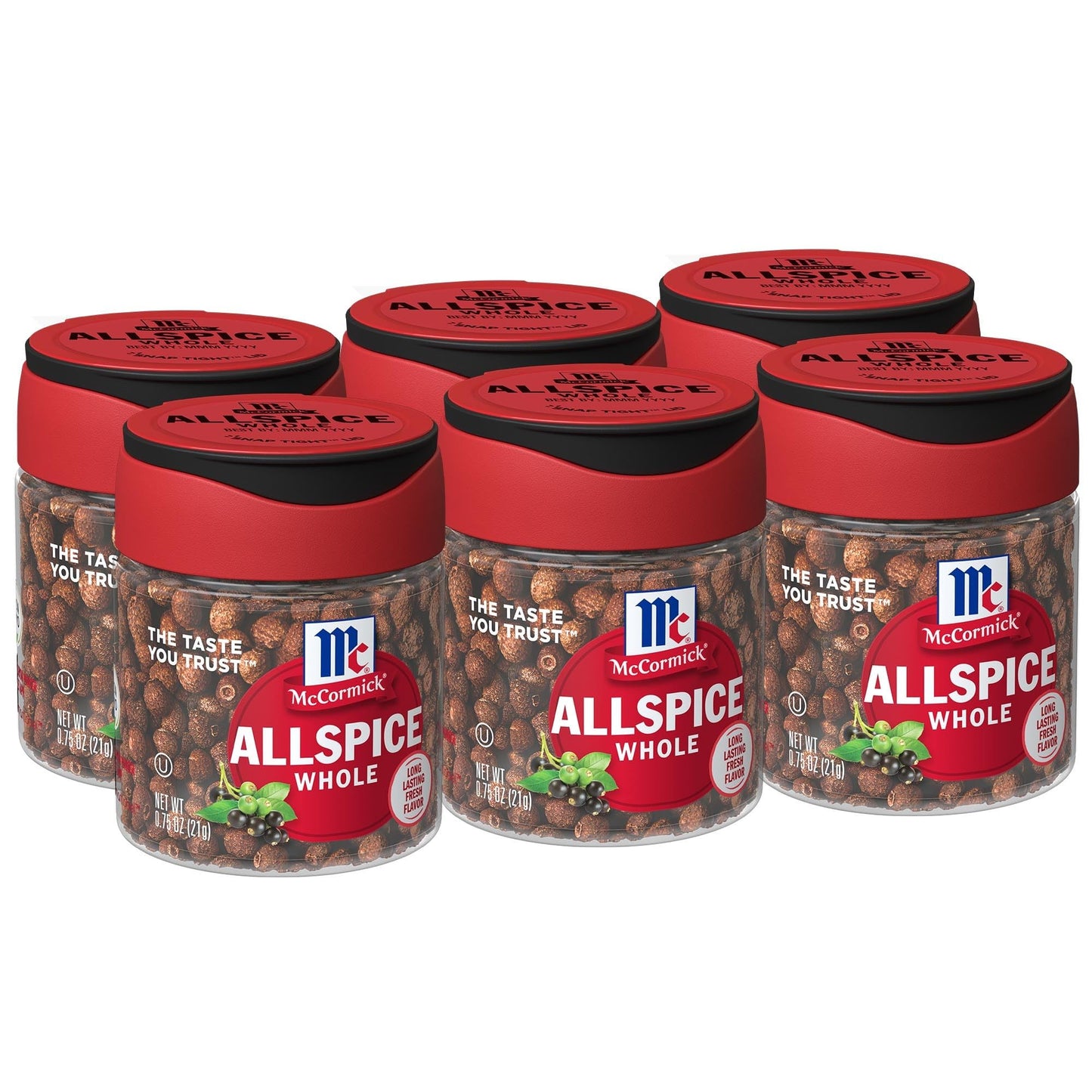 McCormick Whole Allspice - 0.75 oz (Pack of 6) - Model 052100002132