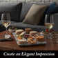 Carrs Table Water Crackers, Baked Snack Crackers, Party Snacks, Toasted Sesame, 4.5oz Box (1 Box)