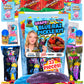 Ashley Dashleys-Blue Raspberry + Grape Pickle Kit -Gift Pouch-1 Blue Raz + 1 Grape Pickles W/Skwinkles, Crunch Powder, Fruit Roll Ups-Tiktok Trend Items By Food Crush