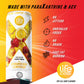 LIFE CIDER Energy Drink - Paraxanthine & Organic Apple Cider Vinegar, Strawberry Lemonade Flavor, 12 fl oz Cans, 12 Pack