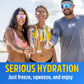 Sqwincher Sqweeze Low Sodium Electrolyte Freezer Pops, 5 Flavor Variety Pack - Lemon Lime, Grape, Cherry, Mixed Berry, Orange, (