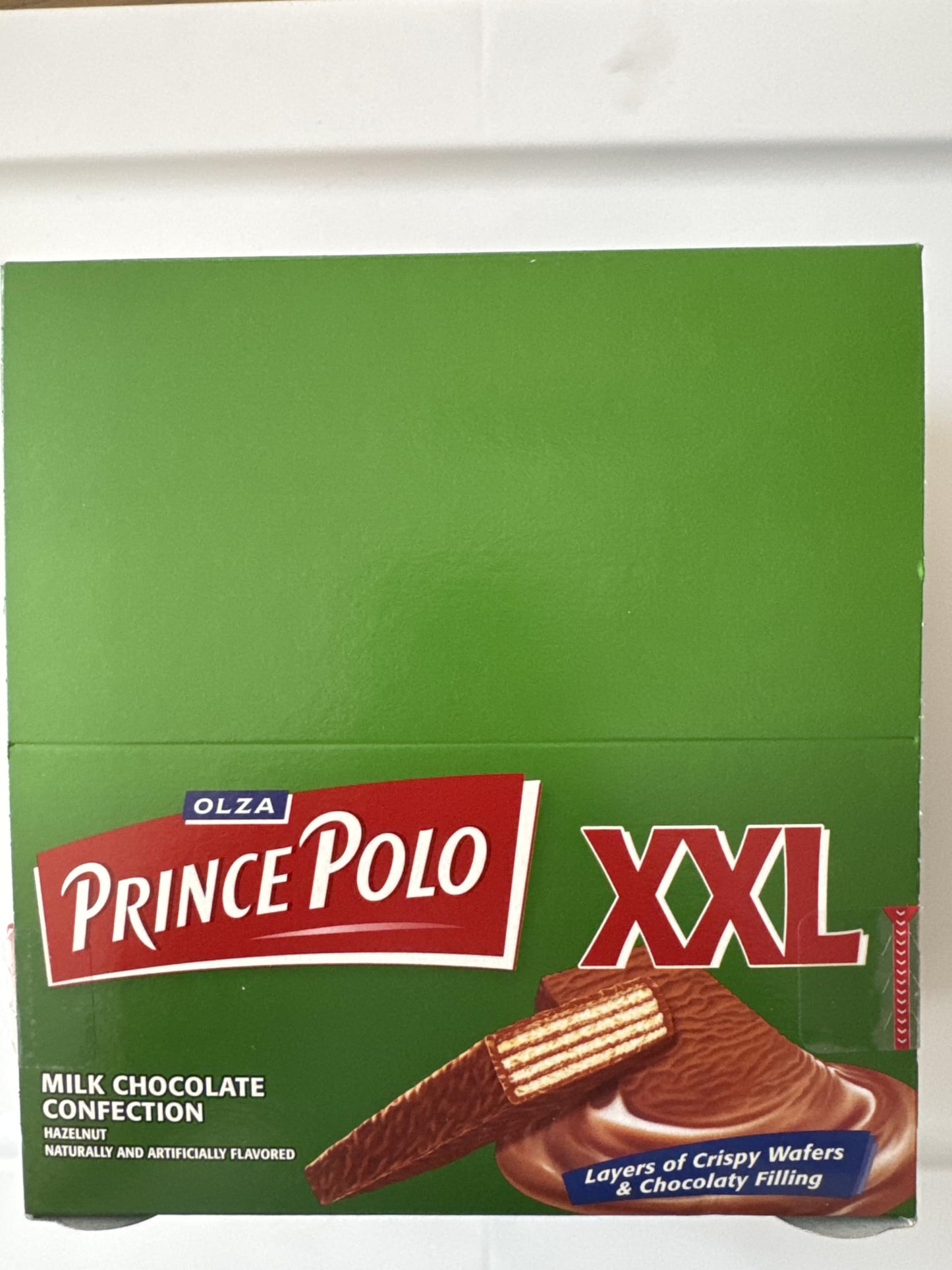 Wafer Bar Dark Chocolate Prince Polo XXL (1.76 Ounce (Pack of 28), Milk Chocolate Hazelnut)