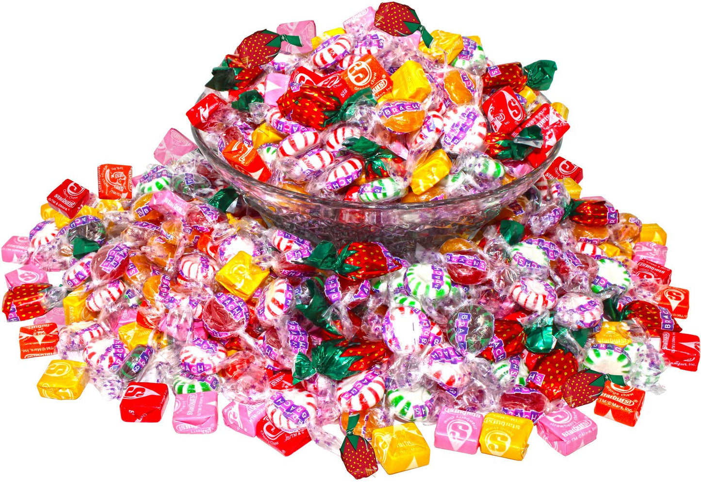 ASSORTIT X Starburst Collab Halloween Bulk Special Assorted Starbursts & Hostess Mix Fruit Pops 9.75 Lb Bulk Soft Chewy & Hard C