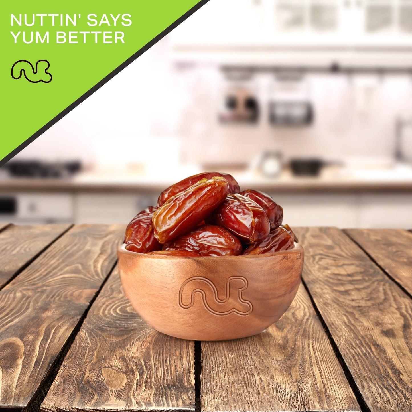 Nut Cravings Dry Fruits - Sun Dried Deglet Noor Dates Pitted, No Sugar Added (80Oz - 5 Lbs) Packed Fresh In Resealable Bag - Swe