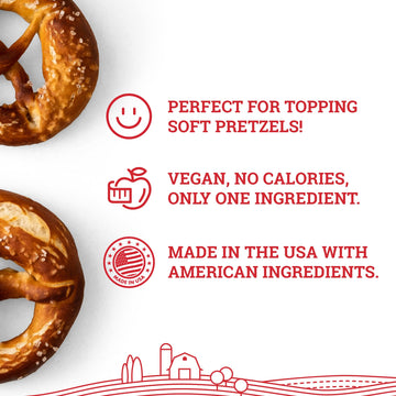 Hoosier Hill Farm Coarse Pretzel Salt, 5LB (Pack of 1)