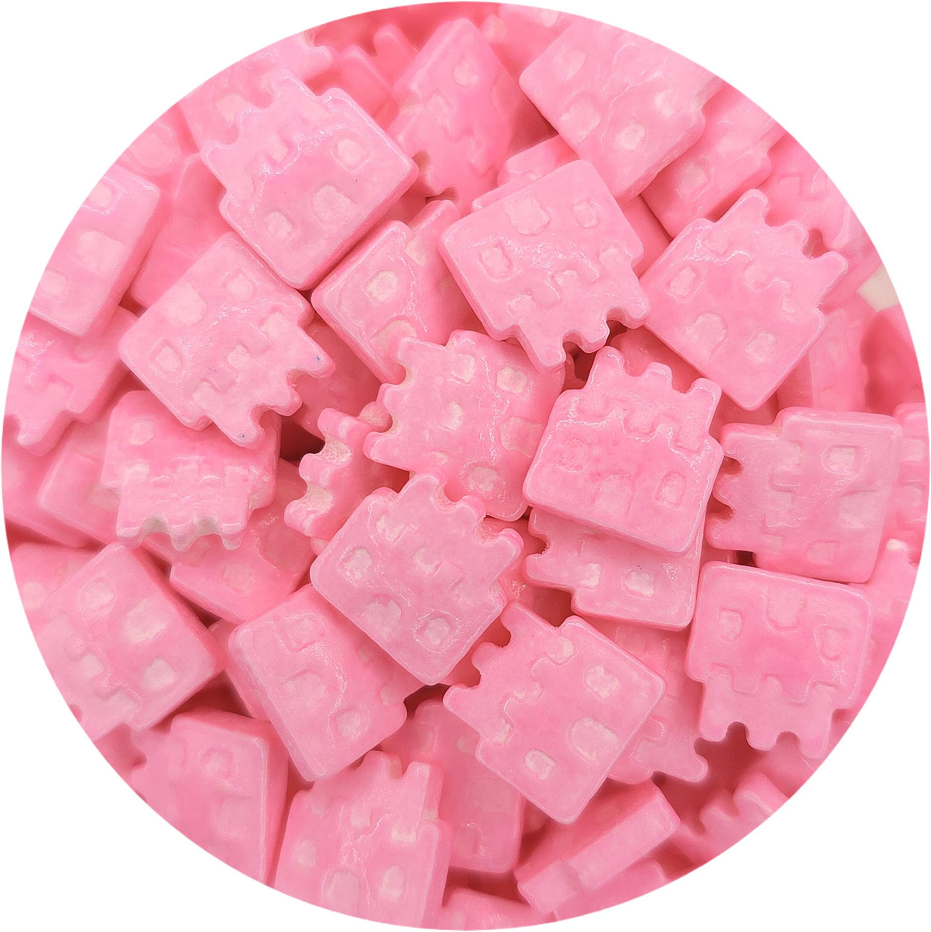 NCS Pink Princess Castle Edible Candy Sprinkles, 8 ounces - Great for Cupcakes, Cookies, Cakes, Cakes Pops, Donuts