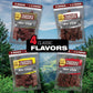 Old Trapper, Trapper'S Choice Hot & Spicy Kippered Beef Steak, Eight-Ounce Individual Package, 10 Grams Of Protein And 70 Calori