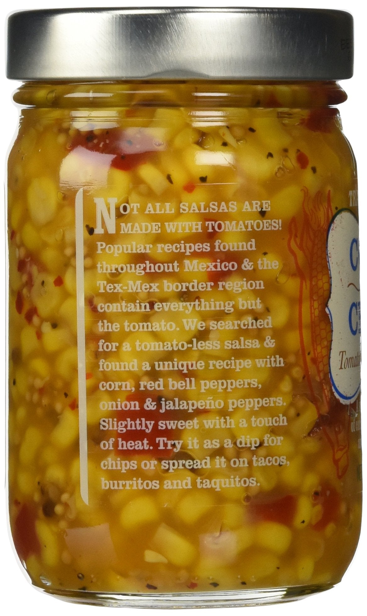 Trader Joe'S Corn And Chile Tomato-Less Salsa 13.75 Oz