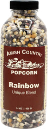 Amish Country Popcorn | 14 Oz Bottle | Rainbow Popcorn Kernels | Old Fashioned, Non-Gmo And Gluten Free (14 Oz Bottle)